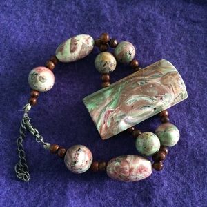 Chunky bead bracelet